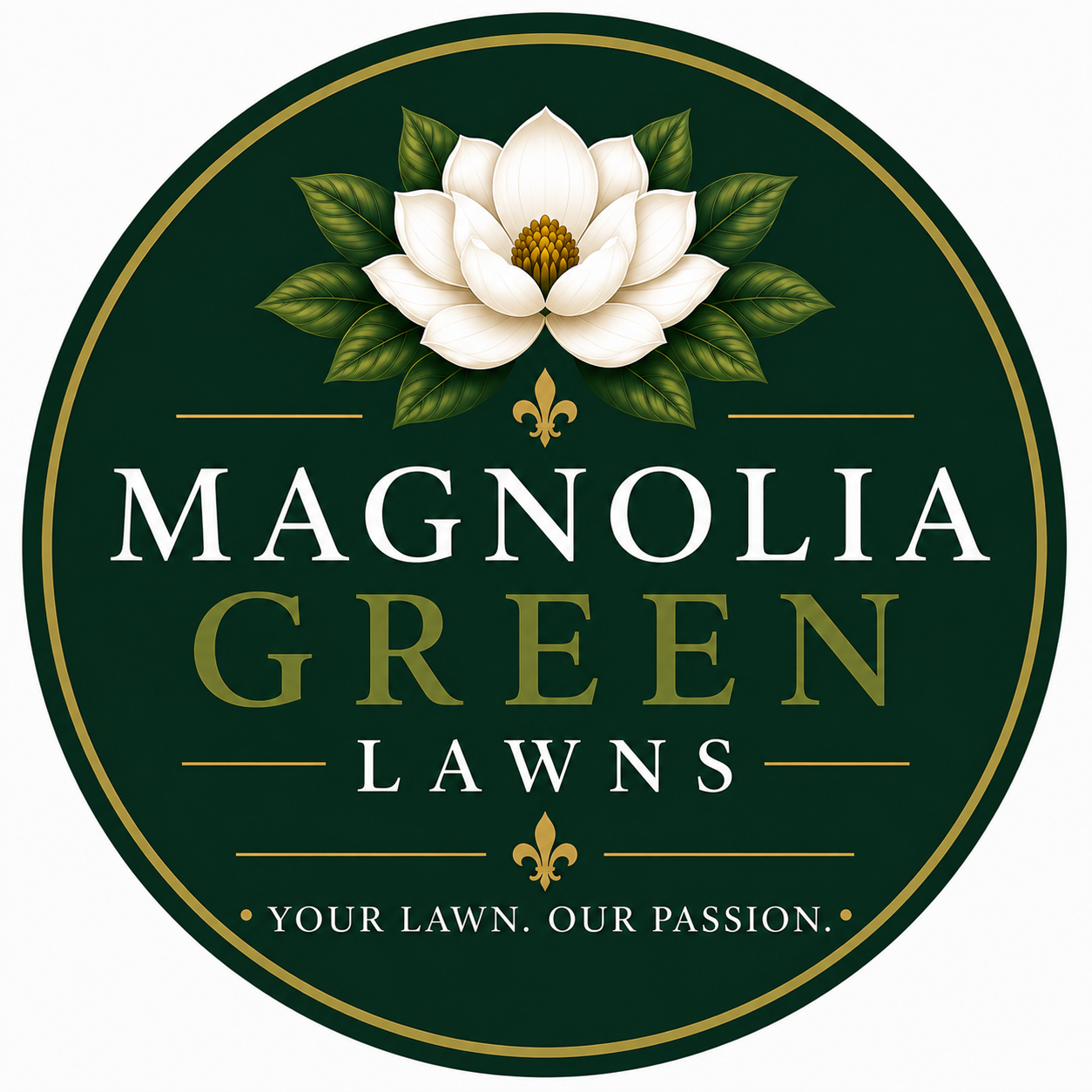 Magnolia Green Lawns emblem